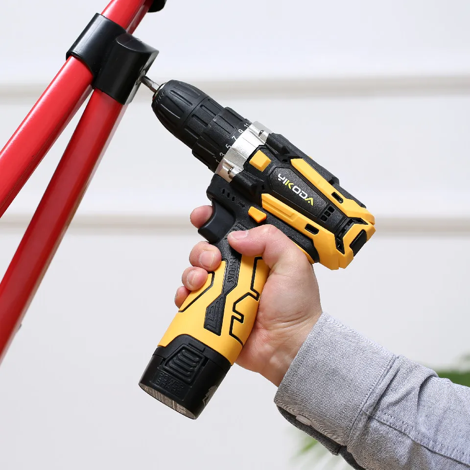 YIKODA-destornillador eléctrico inalámbrico
