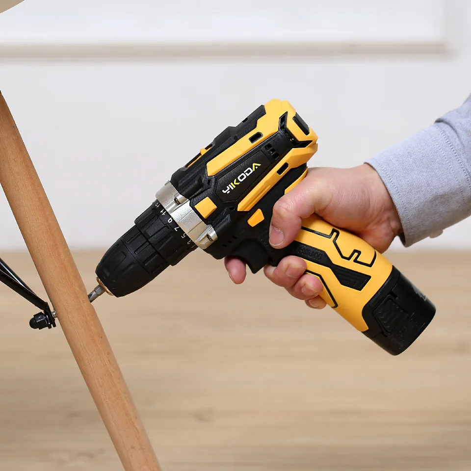 YIKODA-destornillador eléctrico inalámbrico