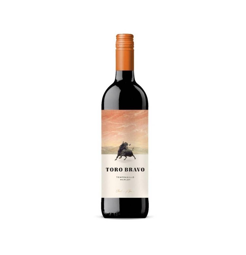 Vino Toro Bravo Tempranillo Merlot 750 ml Vino Toro Bravo Tempranillo Merlot 750 ml